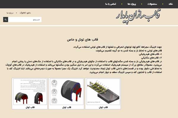 طراحی وب سایت شرکتی | تم زیبا با اسلایدر، فروشگاه اینترنتی و طراحی واکنشگرا - تصویر 3