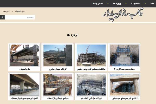 طراحی وب سایت شرکتی | تم زیبا با اسلایدر، فروشگاه اینترنتی و طراحی واکنشگرا - تصویر 5